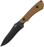CRKT Ramadi Coyote Brown Fixed Blade Knife + Sheath 2083