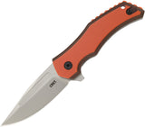 CRKT Fawkes Orange G10  A/O Assisted Open D2 Folding Knife 2372