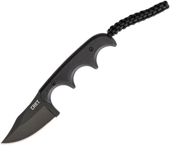 CRKT Folts Minimalist 5Cr15MoV Stainless Bowie Black Knife 2387K