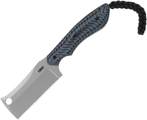 CRKT SPEC Cleaver G10 Fixed Blade Neck Knife + Sheath 2398