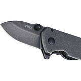 CRKT Squid Compact Framelock Stainless Folding 8Cr13MoV Drop Point 2485K