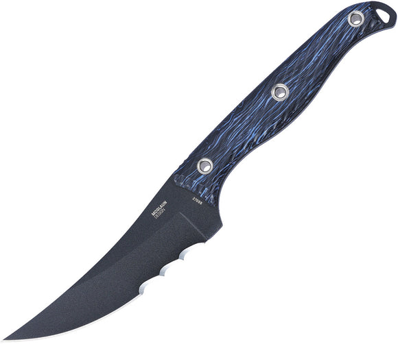 CRKT Clever Girl Black & Blue G10 SK-5 Veff Serrated Fixed Blade Knife 2709B