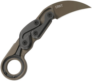 CRKT Provoke "Earth" Kinematic Morphing Karambit Folding Knife 4040e