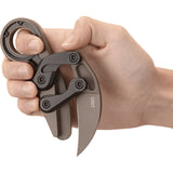 CRKT Provoke "Earth" Kinematic Morphing Karambit Folding Knife 4040e