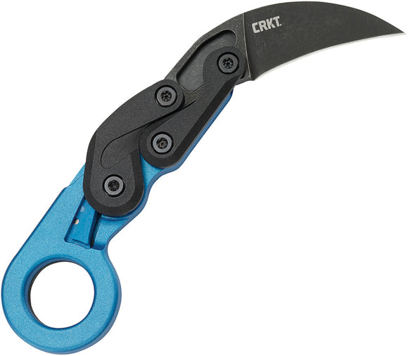 CRKT Provoke Kinematic Blue Metallic Folding Knife 4041b