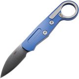 CRKT Provoke Kinematic EDC Blue Aluminum Folding D2 Steel Pocket Knife 4050