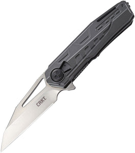 CRKT Raikiri Linerlock Aluminum Field Strip Flipper Folding Knife 5040