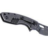 CRKT Pilar Large Framelock Black Stainless Folding 8Cr13MoV Steel Pocket Knife 5315KS
