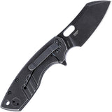 CRKT Pilar Large Framelock Black Stainless Folding 8Cr13MoV Steel Pocket Knife 5315KS