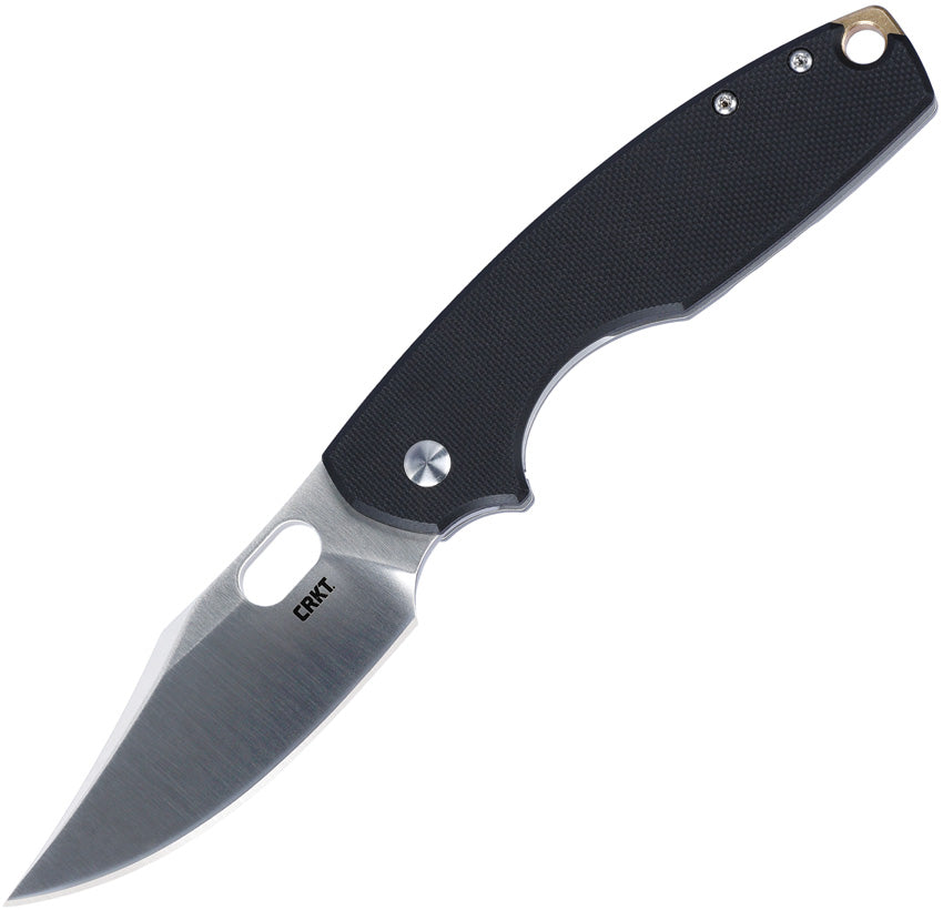 CRKT Pilar IV Framelock Black G10 Folding D2 Tool Steel Clip Point
