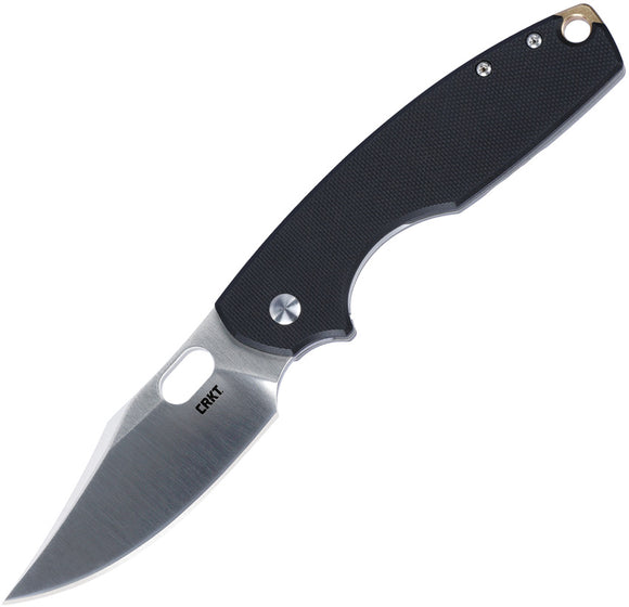 CRKT Pilar IV Framelock Black G10 Folding D2 Tool Steel Clip Point Pocket Knife 5321