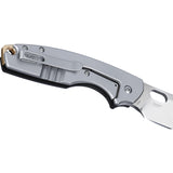 CRKT Pilar IV Framelock Black G10 Folding D2 Tool Steel Clip Point Pocket Knife 5321