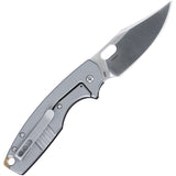 CRKT Pilar IV Framelock Black G10 Folding D2 Tool Steel Clip Point Pocket Knife 5321