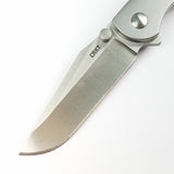 CRKT Oxcart Pocket Knife A/O Framelock Stainless Steel Folding AUS-8 Blade 6135