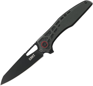 CRKT Thero Black Linerlock Folding Pocket Knife 6290