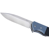 CRKT Ignitor Linerlock Black/Blue G10 Folding 8Cr13MoV Steel Pocket Knife 6880