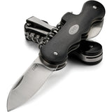 CRKT Triple Play Multi-Tool Pocket Knife Slip Joint Pakkawood 8Cr13MoV 6925