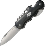 CRKT Triple Play Multi-Tool Pocket Knife Slip Joint Pakkawood 8Cr13MoV 6925