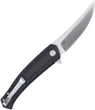 CRKT Persian Linerlock A/O Black GRN Folding D2 Steel Upswept Pocket Knife 7060