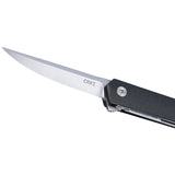 CRKT CEO Compact Linerlock Black GRN Folding 1.4116 Stainless Pocket Knife 7095KX