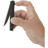 CRKT CEO Folding Knife Linerlock Black GRN AUS-8 Stainless Spear Point 7097K
