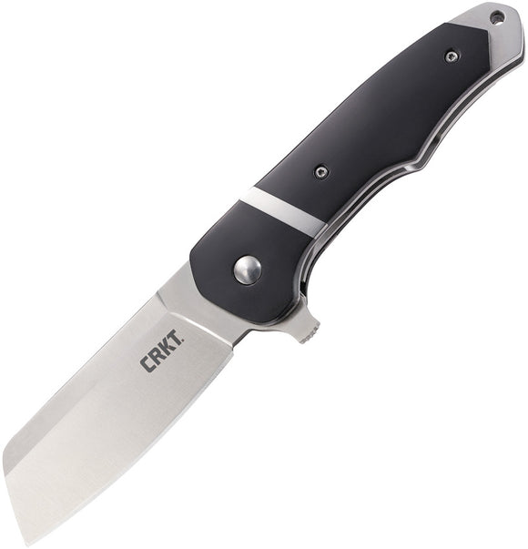 CRKT Ripsnort Linerlock Stainless Folding Blade Black POM Handle Knife 7270