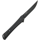 CRKT Jumbones AUS-8 Linerlock Blackout Folding Knife 7532k