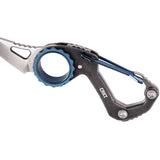 CRKT Compano Folding Knife Slip Joint Black Steel Stainless Clip Pt Blade 9083
