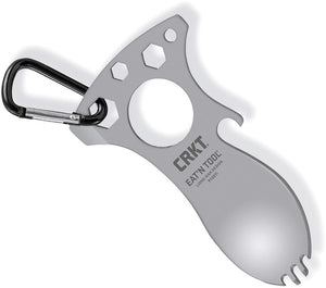 CRKT Eat N Tool Titanium Fork Spoon Hex Wrench Carabiner 9100TI