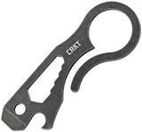 CRKT 4" Viva Keyring Black Stonewash Finish Liong Mah Pocket Multi-Tool 9130