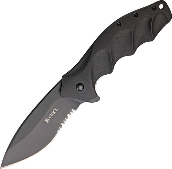 CRKT Ken Onion Foresight Folder Serrated Folding Pocket Knife K220KKS