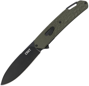 CRKT Bona Fide Linerlock OD Green Folding 1.4116 Knife 542gkp