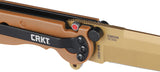CRKT M16-01DZ Linerlock Desert Tan GRN Folding D2 Steel Spear Point Knife M1601DZ