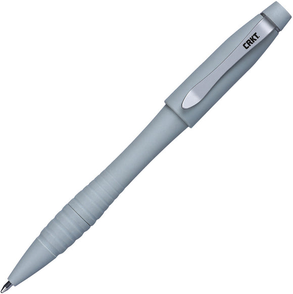 CRKT James Williams Design Gray Aluminum Defense Writing Pen TPENWBG
