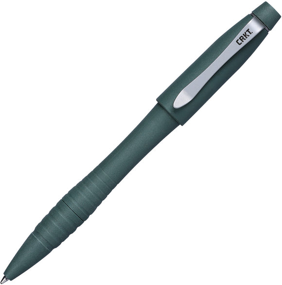 CRKT James Williams Design Green Aluminum Defense Writing Pen TPENWRG