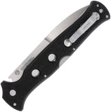 Cold Steel Counter Point XL Lockback Black Folding AUS-10A Serrated Knife 10AAS