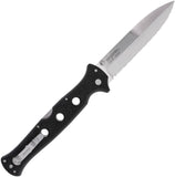 Cold Steel Counter Point XL Lockback Black Folding AUS-10A Serrated Knife 10AAS