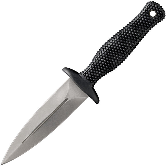 Cold Steel Counter Tac II Stainless Fixed Spear Blade Black Handle Knife 10BCTM