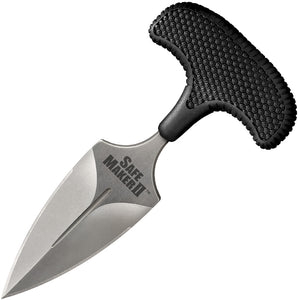 Cold Steel Black Safe Maker II AUS-8A Stainless Dagger Blade/ Black Belt Shaeth 12DCST
