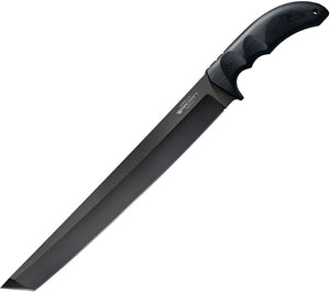 Cold Steel Magnum Warcraft Tanto Black G10 Handle DLC Fixed Blade Knife 13TXL