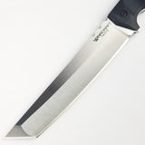 Cold Steel Large Warcraft Fixed Blade Knife Black G10 Tanto w/ Belt Sheath  OPEN BOX
