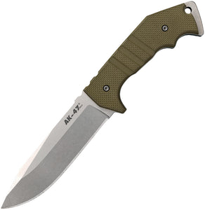 Cold Steel AK-47 Field Knife OD Green G10 Handle CPM-3V Carbon Steel Knife 14AKA