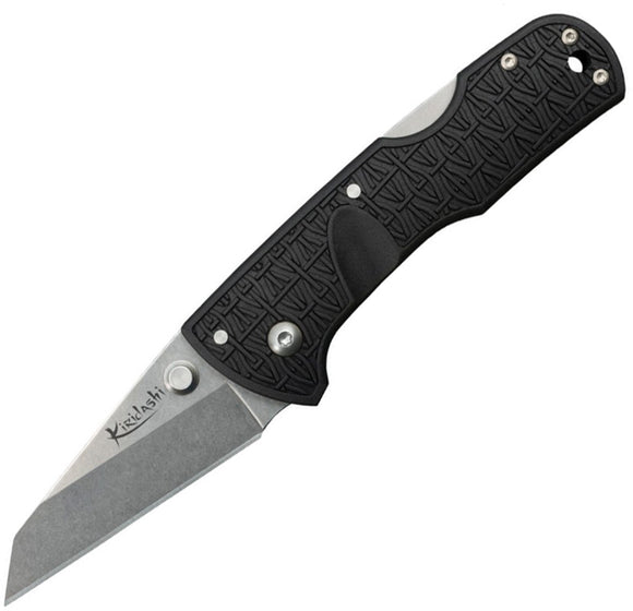 Cold Steel Kiridashi Lockback Black Nylon Folding 4034SS Pocket Knife 20KPL