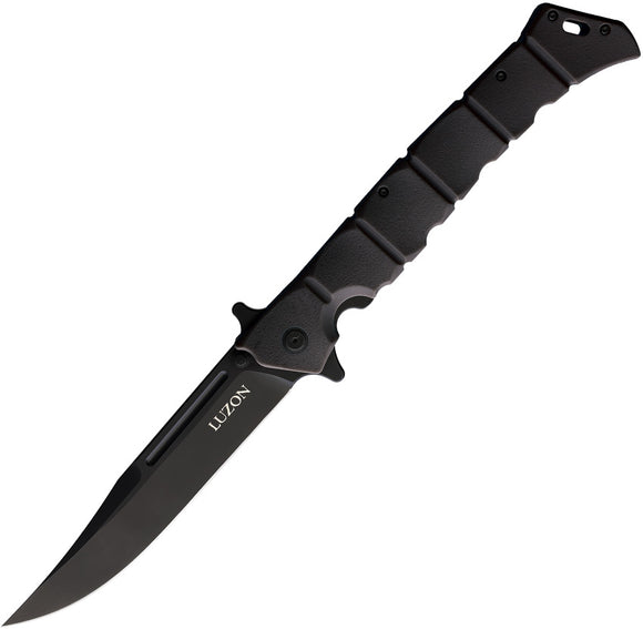 Cold Steel Large Luzon Pocket Knife Linerlock Black Folding 8Cr13MoV 20NQXBKBK