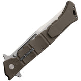 Cold Steel Large Luzon Linerlock Dark Earth Folding 8Cr13 Pocket Knife 20NQXDEST