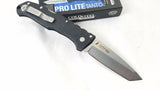 Cold Steel Pro Lite Lockback Black FRN Handle Folding Tanto Blade Knife 20NST