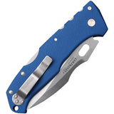 COLD STEEL Blue Pro Lite Straight 4116 German Steel Folding Pocket Knife 20NVLU