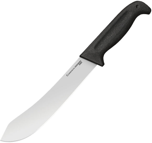 Cold Steel Commercial Series Butcher Stainless Fixed Blade Black Knife 20VBKZ