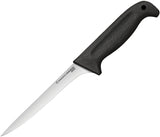 Cold Steel Commercial Series 6 Fillet Fixed Blade Black Handle Knife 20VF6SZ