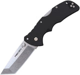 Cold Steel Mini Recon 1 Lockback Black GRN Folding AUS-10A Tanto Knife 27BAT